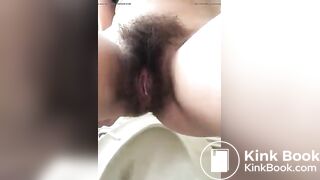 hairy toilet shit dirty tslk