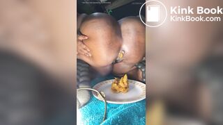Big Booty Shits on Plate