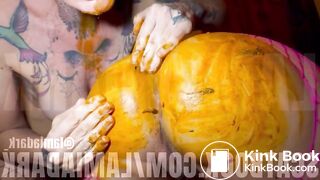 Double scat anal dirty fuck @lamiadark_ @scatdark