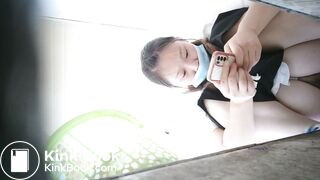 spy camera asian girl pee and shit.video_905