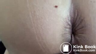 Blonde lady poops on her fat hubby - video 2