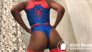 Black Teen Cosplay Diarrhea Panty Poop