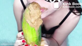 Healthy scat vegetables