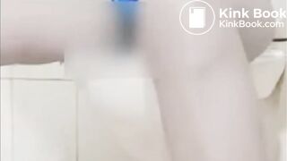 sexy girl poops diarrhea in toilet