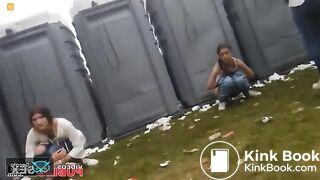 A festival poo..