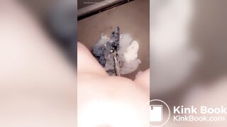 public portapotty shitting