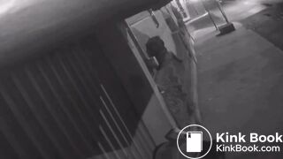 Cctv Girl pooping on the street