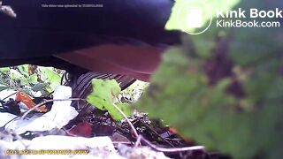 Leaking vaginal grool while pooping at a festival..