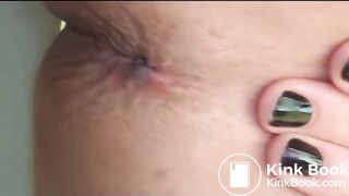 Aussie pissing and shitting in toilet