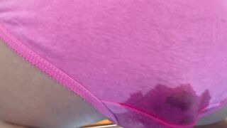Undies poo in close up..