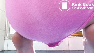 Undies poo in close up..