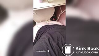 SSBBW explodes on Toilet