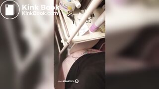 SSBBW explodes on Toilet