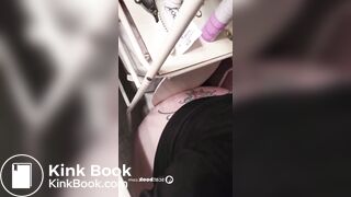 SSBBW explodes on Toilet