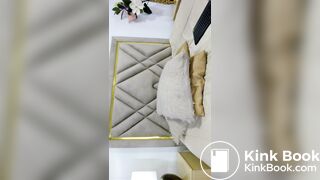 Latina finger and dildo scat