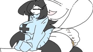 Girl shitting her pants