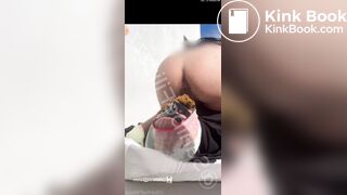 Mistress shitting in slave mouth - video 7