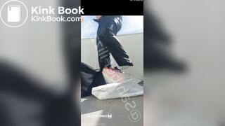 Mistress shitting in slave mouth - video 7