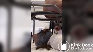 Mistress shitting in mouth - video 3