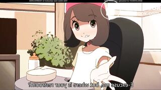 selene and lilie pooping diapers