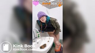 Naughty Ashram Sink Shit Cum - video 2