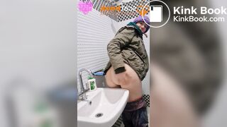 Naughty Ashram Sink Shit Cum - video 2