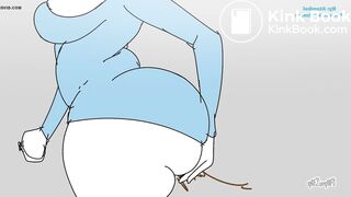 office lady scat animation