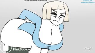 office lady scat animation