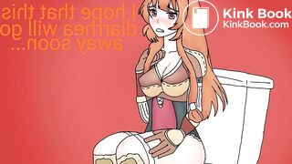 Raphtalia's gassy toilet trip