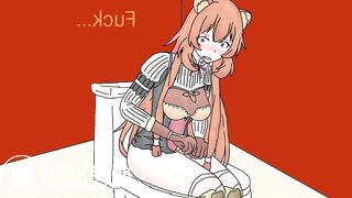 Raphtalia's gassy toilet trip