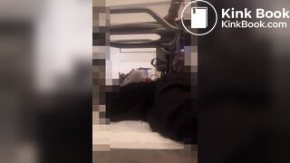 Mistress shitting in slave mouth - video 6