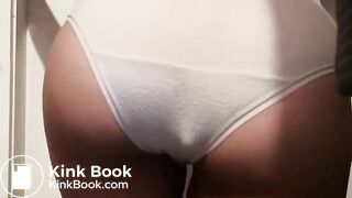 Hot Latina panty poop