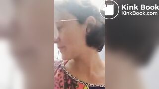 Brazilian girl pooping in toilet - video 2