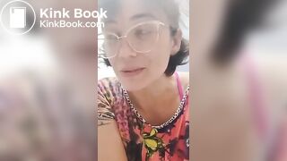 Brazilian girl pooping in toilet - video 2