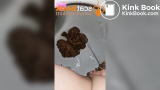 Secret toilet fun at friends