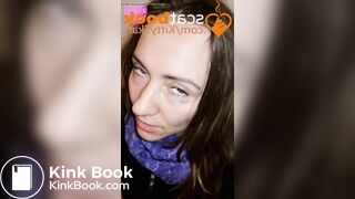 Secret toilet fun at friends