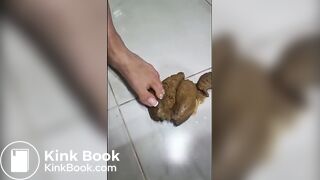 Brutal shit feeding