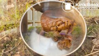 Shit in cup - video 3
