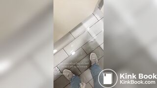 BBW pooping while restroom flooded