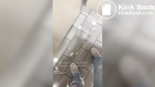 BBW pooping while restroom flooded