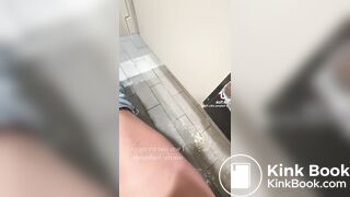 BBW pooping while restroom flooded