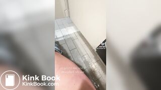 BBW pooping while restroom flooded