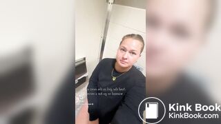 BBW pooping while restroom flooded