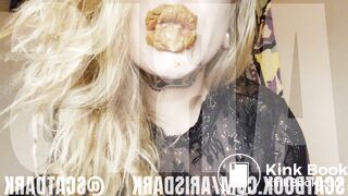 @scatdark chewing shit