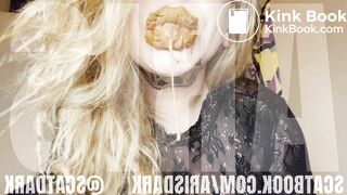 @scatdark chewing shit