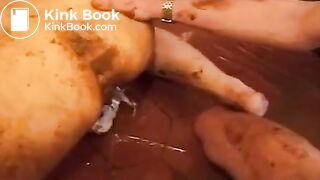 Hot scat orgy