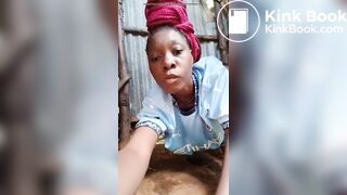 ebony eat scat