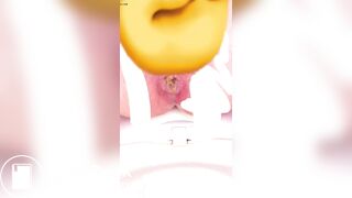 Cute girl poop scene033