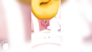 Cute girl poop scene033