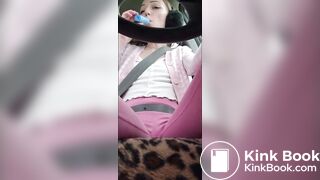 Teen shots her pants in public